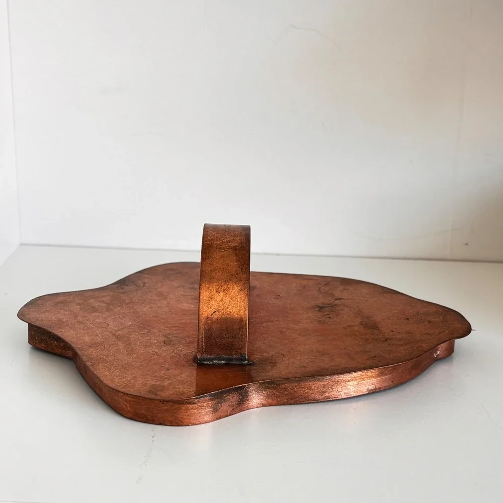 Martha Stewart XL Copper Cookie Cutter Mighty Acorn Artisan Michael Bonne
